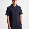 Maniere De Voir Tailored Shirt With Crease | Short Sets