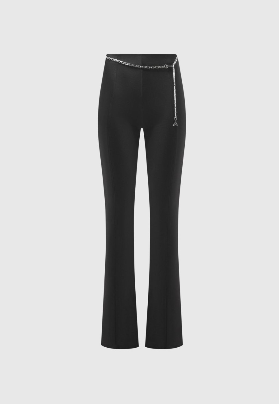 Maniere De Voir Fit And Flare Leggings With Chain | Leggings