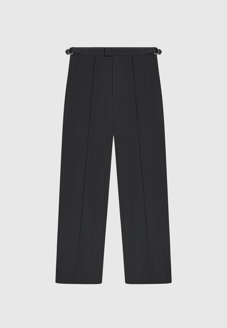 Maniere De Voir Pinstripe Tailored Trousers | Formal Trousers