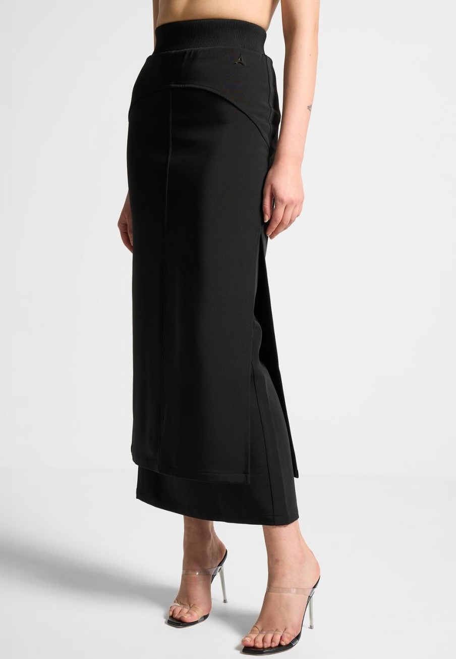 Maniere De Voir Layered Midaxi Skirt | Matching Sets