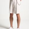 Maniere De Voir Tailored Shorts With Chain | Shorts