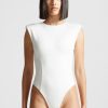 Maniere De Voir Eternelle Wide Shoulder Bodysuit | Bodysuits