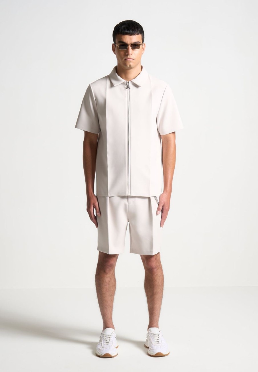 Maniere De Voir Tailored Shirt With Crease | Shirts