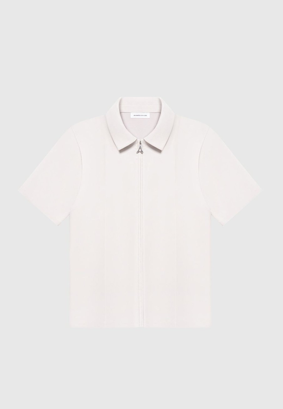 Maniere De Voir Tailored Shirt With Crease | Shirts