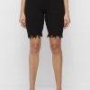 Maniere De Voir Distressed Knitted Cycling Shorts | Shorts