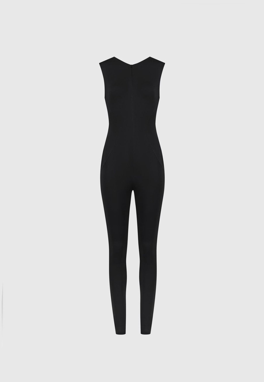 Maniere De Voir Eternelle Wide Shoulder Jumpsuit | Jumpsuits & Playsuits