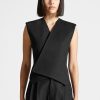 Maniere De Voir Tailored Wrap Waistcoat | Matching Sets