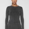 Maniere De Voir Ribbed Long Sleeve Top | Matching Sets