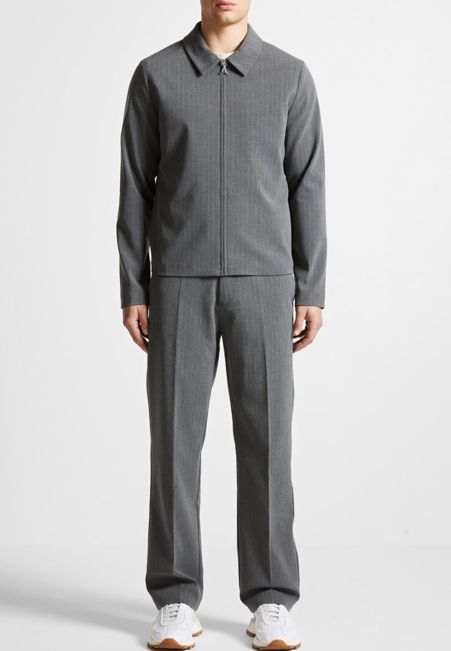 Maniere De Voir Pinstripe Tailored Jacket | Modern Tailoring