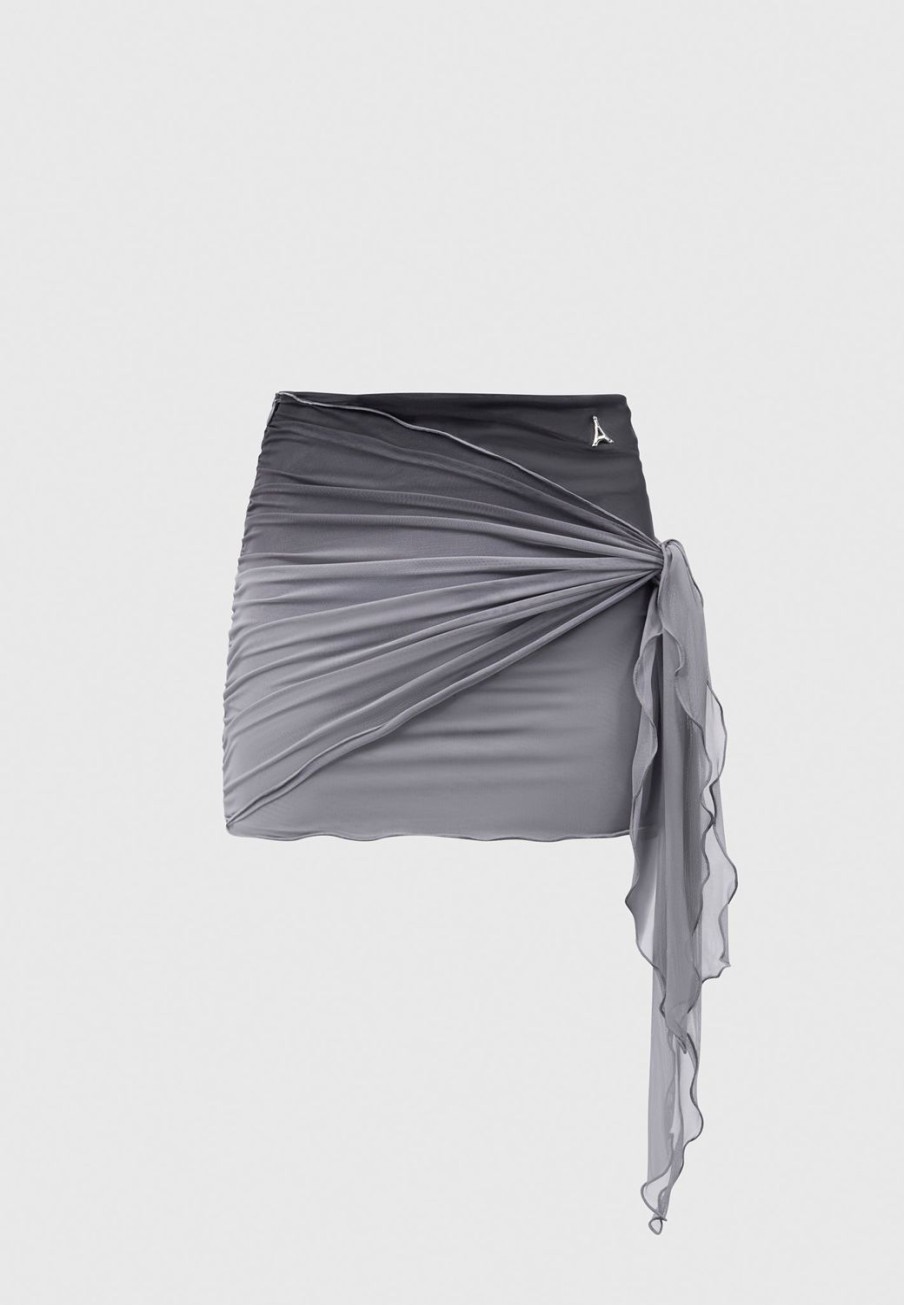 Maniere De Voir Ombre Mesh Mini Skirt | Skirts