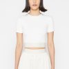 Maniere De Voir Mdv Banded Crop T Shirt | Matching Sets