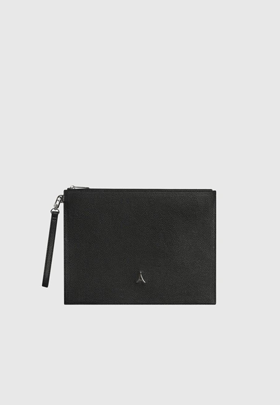 Maniere De Voir Vegan Leather Eiffel Laptop Case | Bags