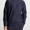 Maniere De Voir Eternel Neoprene Regular Fit Crew Neck Jumper | Casual Co-Ords