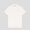 Maniere De Voir Luxe Polo Top With Zip | Polo Tops