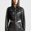 Maniere De Voir Vegan Leather Contour Jacket | Matching Sets