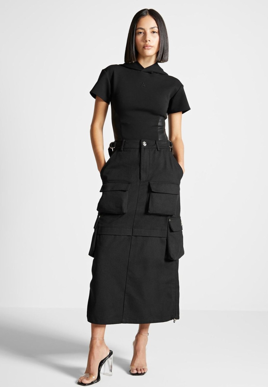 Maniere De Voir Cargo Midaxi Skirt | Skirts