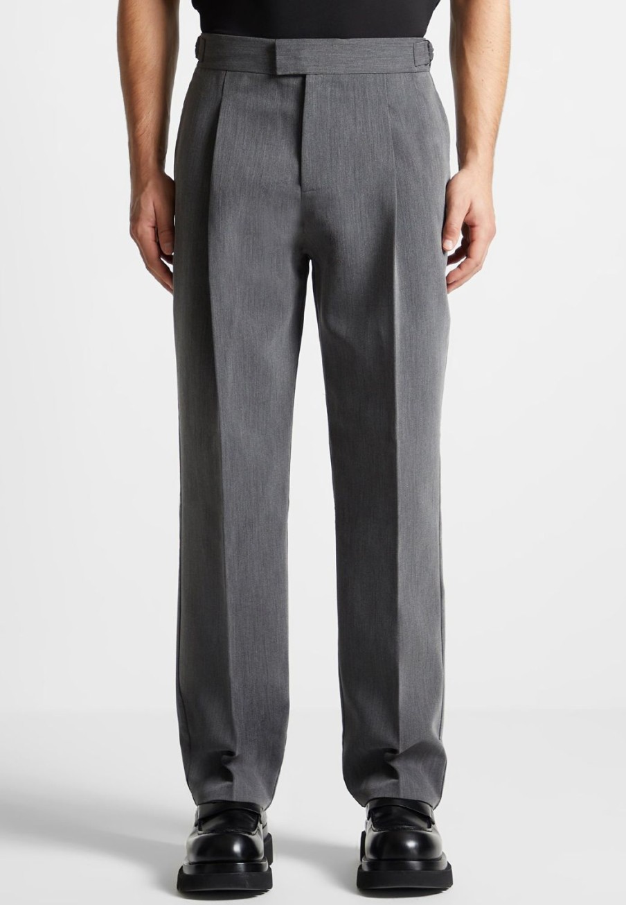 Maniere De Voir Pleated Tailored Trousers | Modern Tailoring