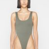 Maniere De Voir Eternelle High Leg Bodysuit | Bodysuits