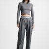 Maniere De Voir Elasticated Signature Pleated Trousers | Matching Sets