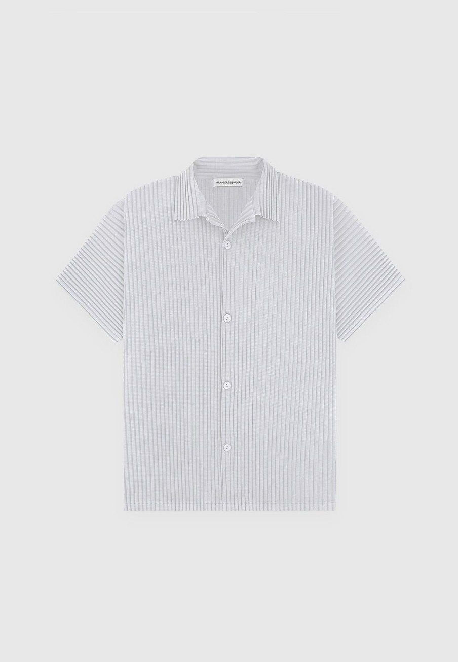 Maniere De Voir Pleated Shirt | Shirts