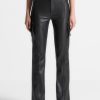 Maniere De Voir Vegan Leather Biker Trousers | Trousers