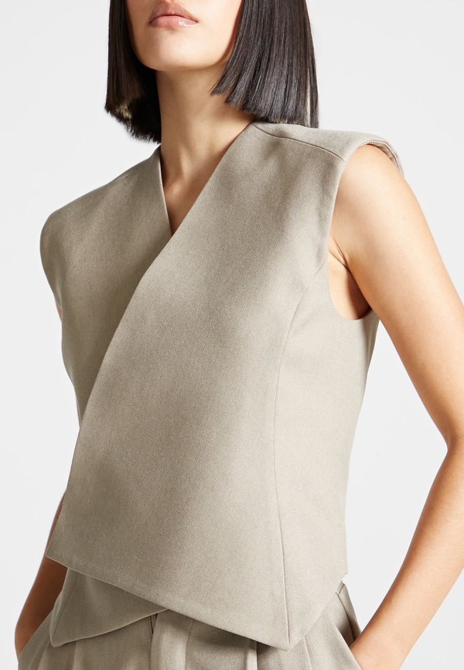 Maniere De Voir Tailored Wrap Waistcoat | Blazers & Waistcoats