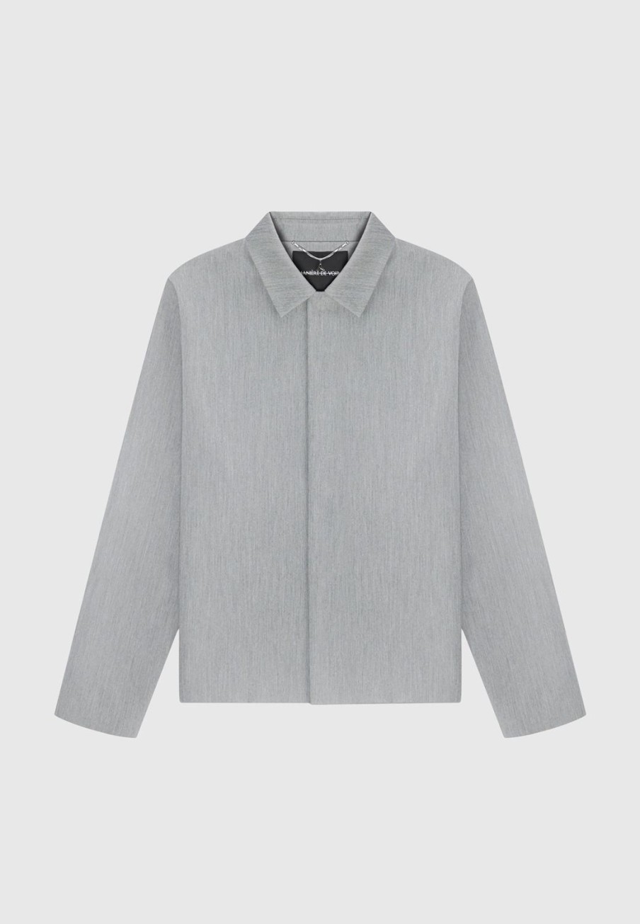 Maniere De Voir Minimal Boxy Jacket | Modern Tailoring