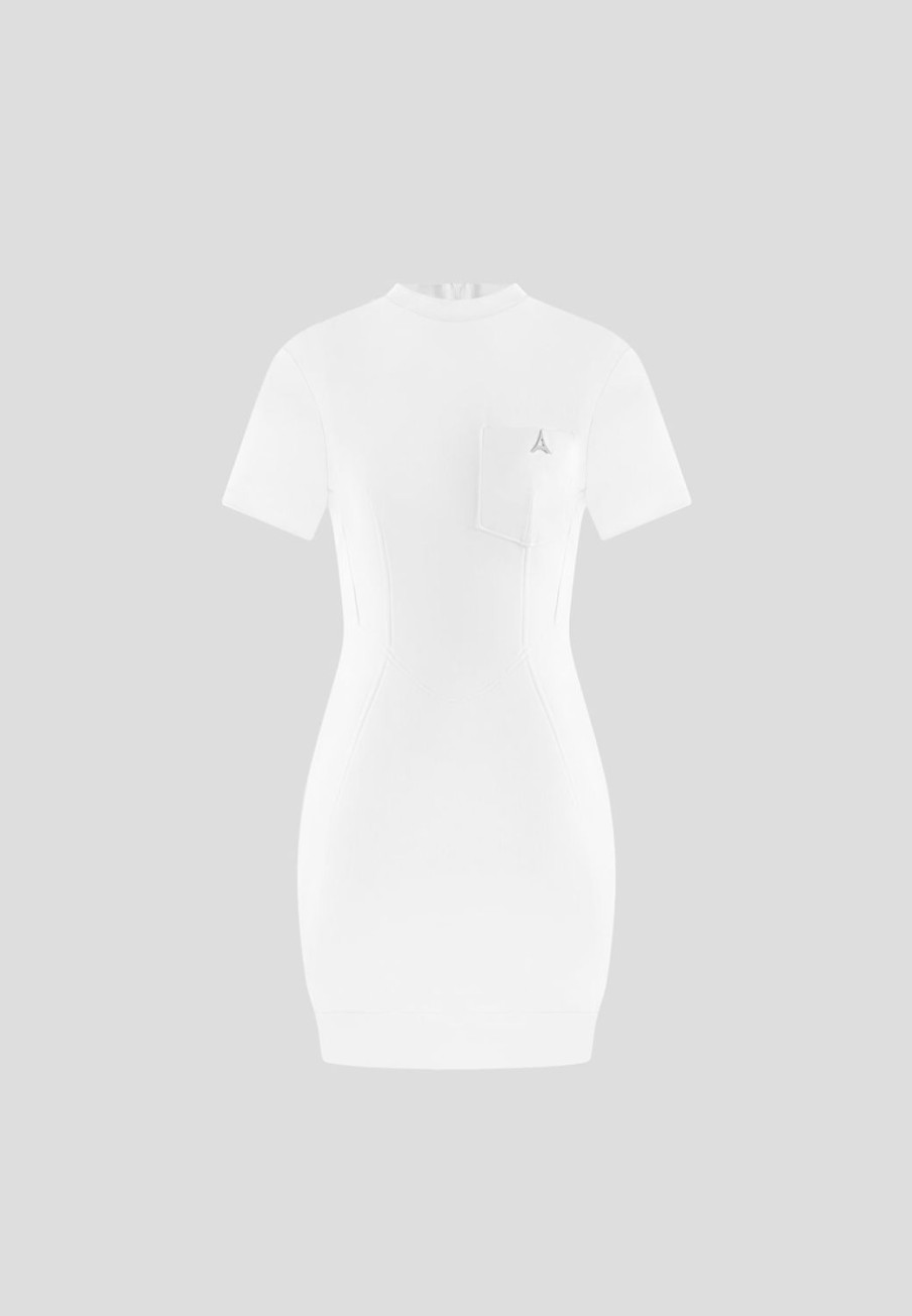 Maniere De Voir Corset T-Shirt Dress | Dresses