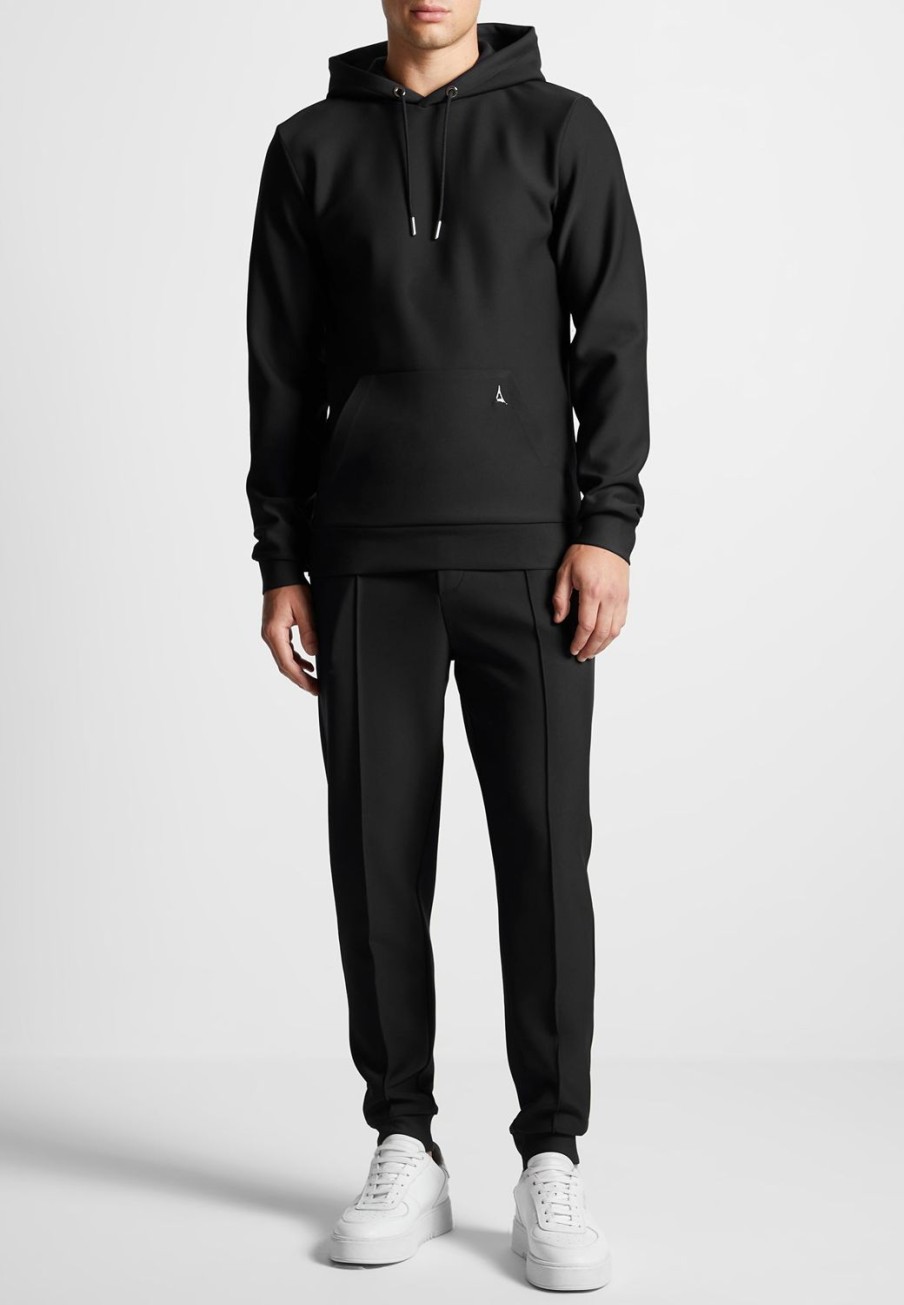 Maniere De Voir Eternel Neoprene Regular Fit Hoodie | Casual Co-Ords