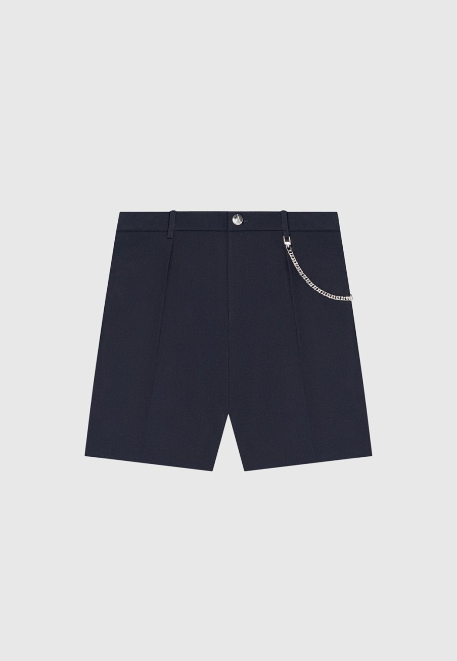 Maniere De Voir Tailored Shorts With Chain | Short Sets