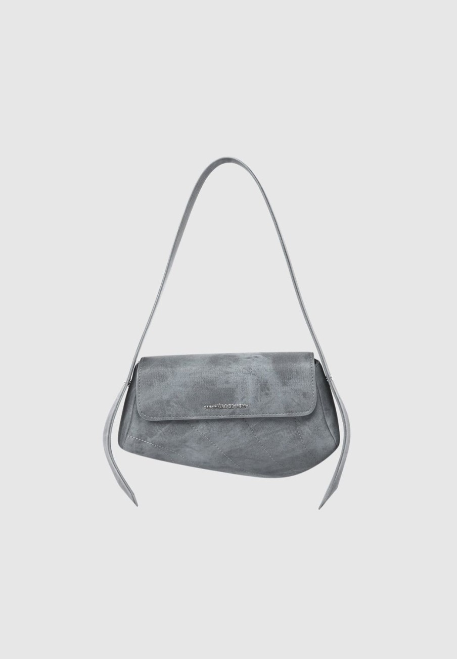 Maniere De Voir Vintage Marble Leather Bag - Washed | Bags