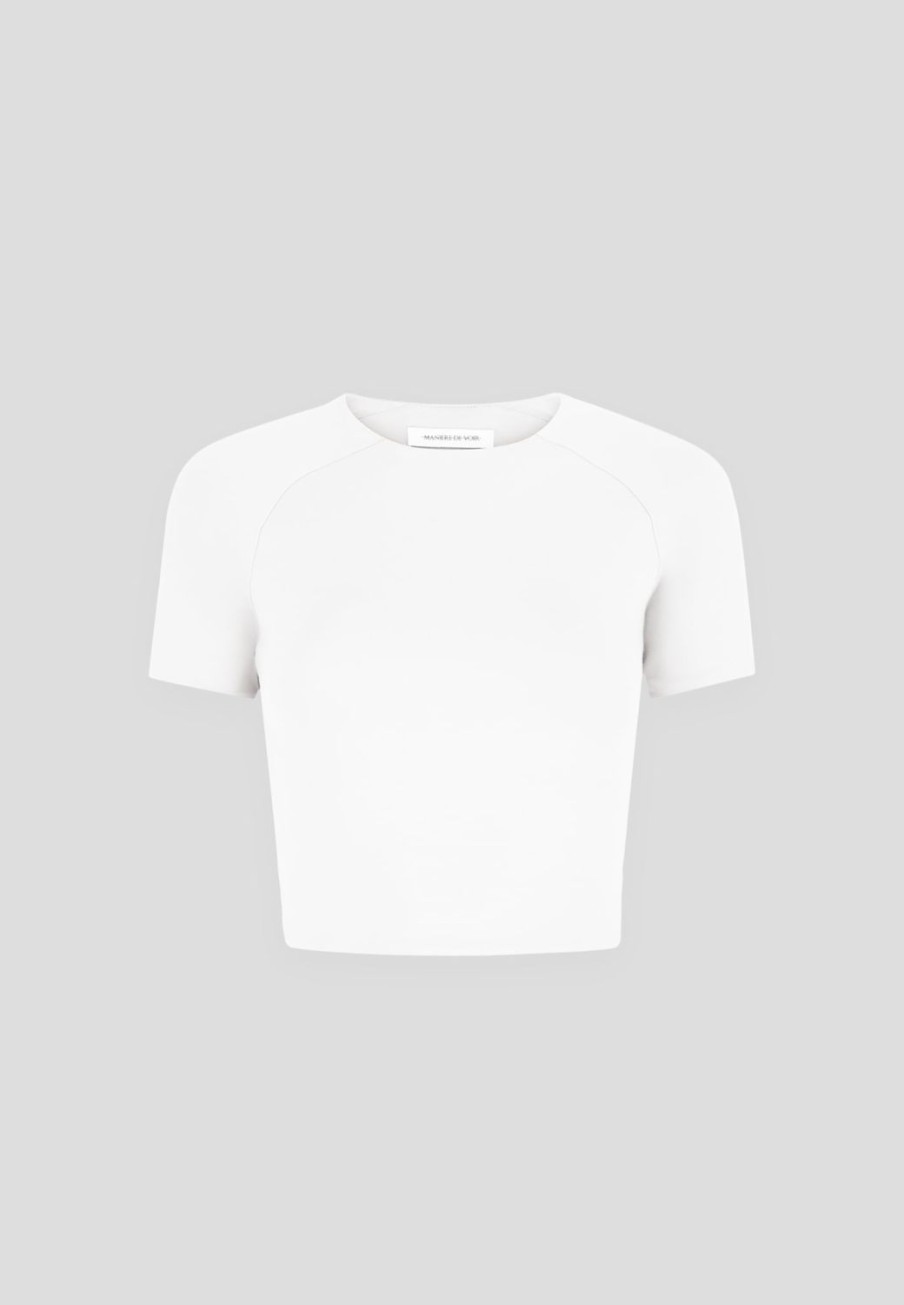 Maniere De Voir Eternelle Short Sleeve T Shirt | Tops & T Shirts