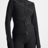 Maniere De Voir Tie-Up Knitted Cardigan | Knitwear