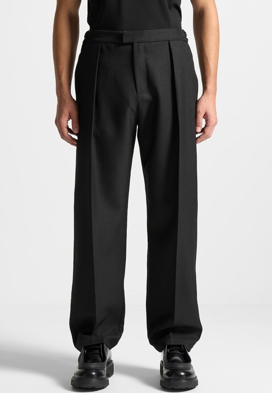 Maniere De Voir Relaxed Tailored Trousers With Pleat | Formal Trousers