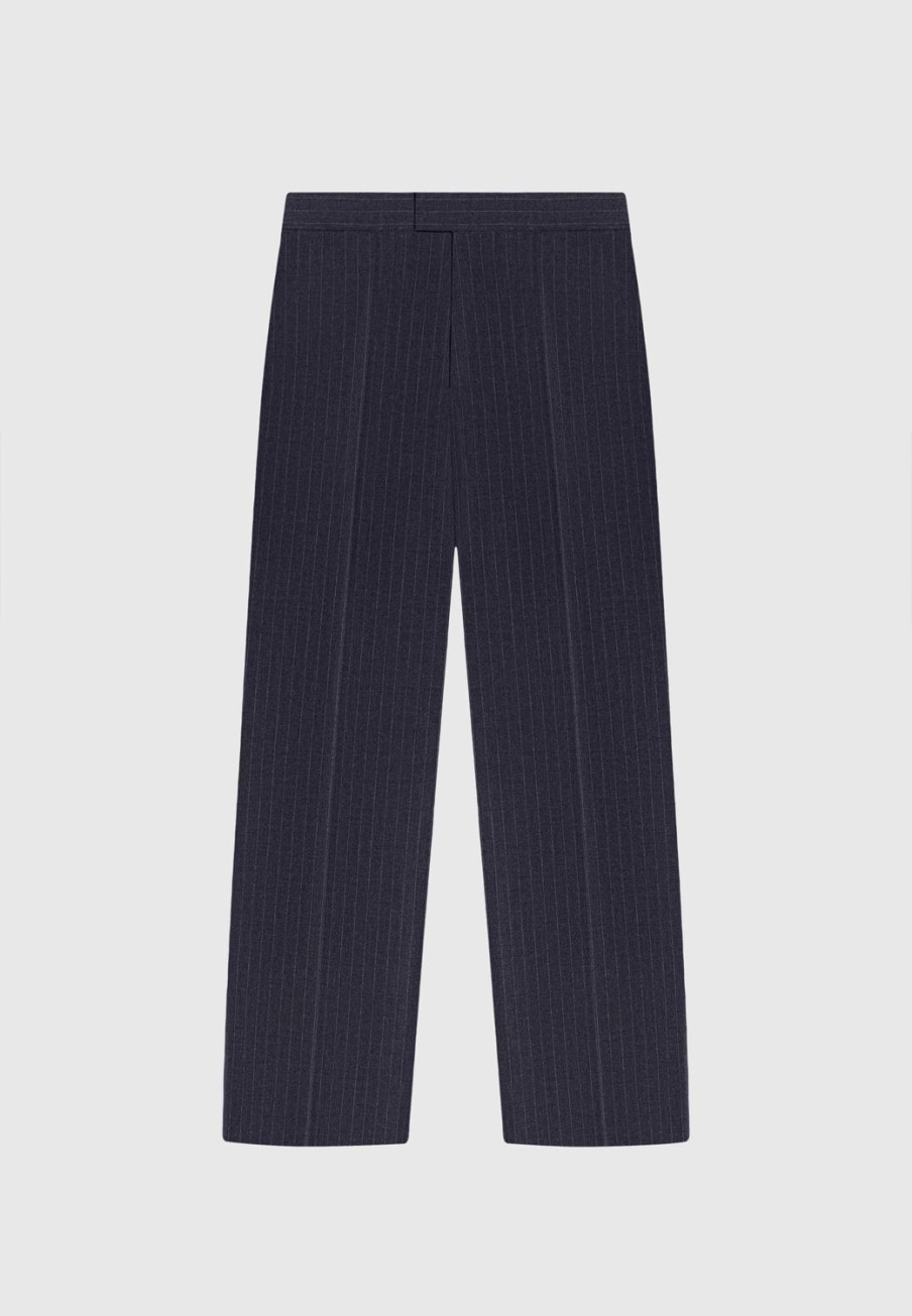 Maniere De Voir Pinstripe Tailored Trousers | Formal Trousers