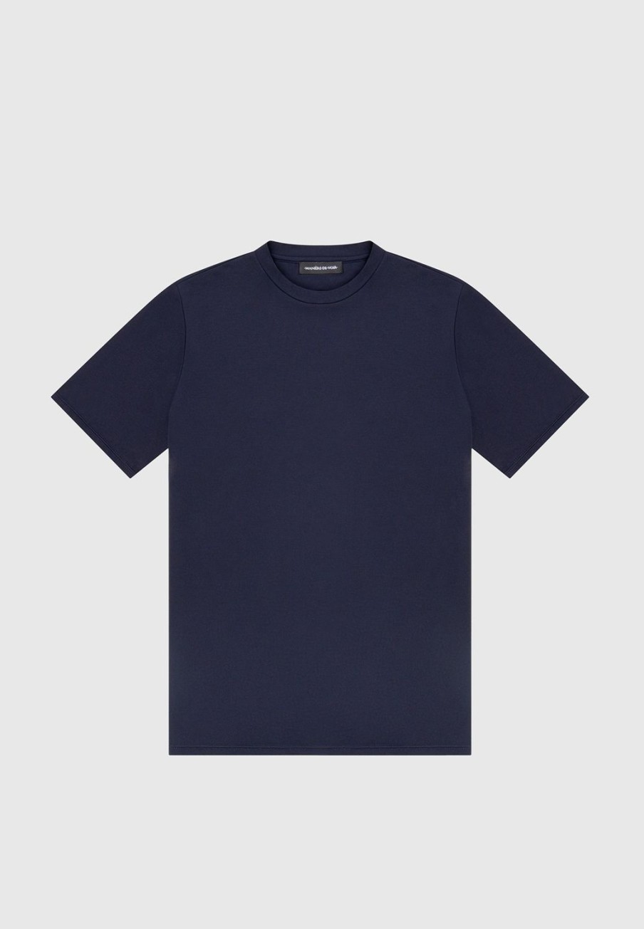 Maniere De Voir Eternel Slim Fit Luxe T-Shirt | T-Shirts & Tops