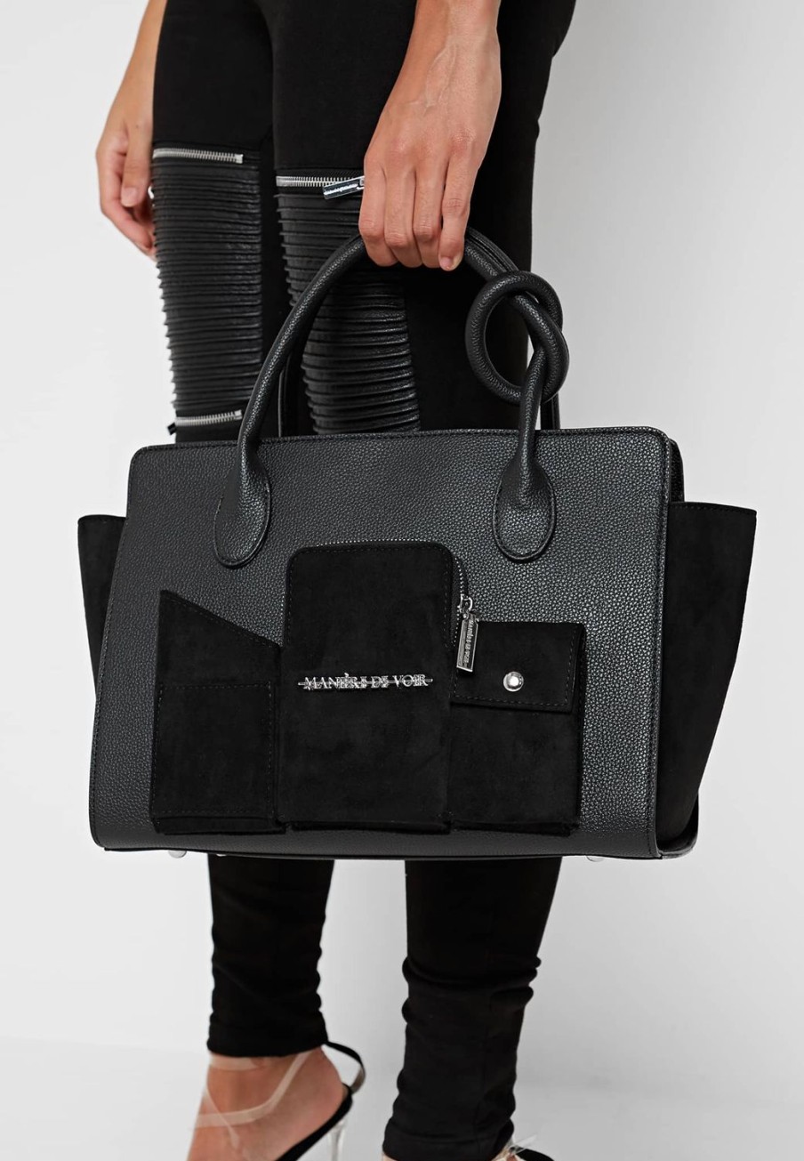 Maniere De Voir Multi Pocket City Bag | Bags