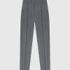 Maniere De Voir Tapered Fit Press Crease Tailored Trousers | Modern Tailoring