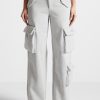 Maniere De Voir High Waisted Jersey Cargo Pants | Tracksuits