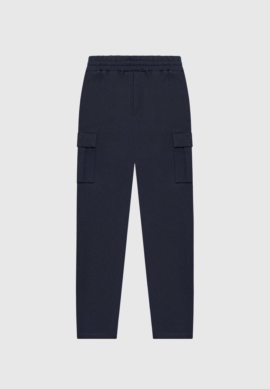 Maniere De Voir Twill Cargo Regular Fit Pants | Casual Trousers