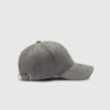 Maniere De Voir Vegan Suede Cap - Grey | Hats