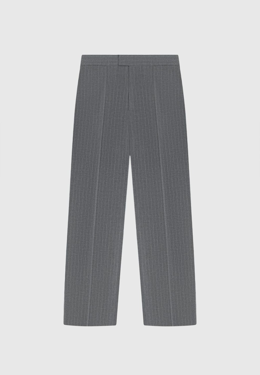 Maniere De Voir Pinstripe Tailored Trousers | Formal Trousers