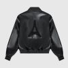 Maniere De Voir Eiffel Rhinestone Varsity Jacket | Jackets