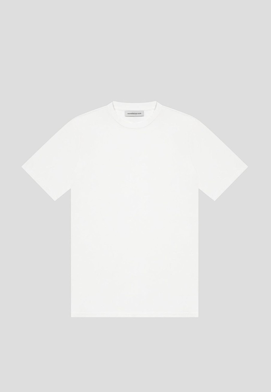 Maniere De Voir Eternel Slim Fit Luxe T-Shirt | T-Shirts & Tops