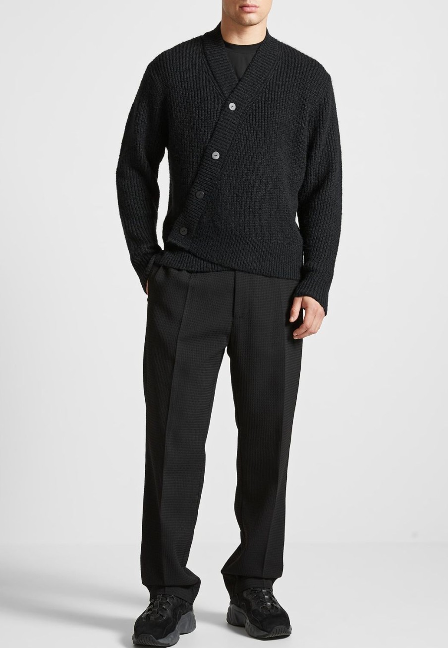 Maniere De Voir Waffle Seersucker Trousers | Formal Trousers