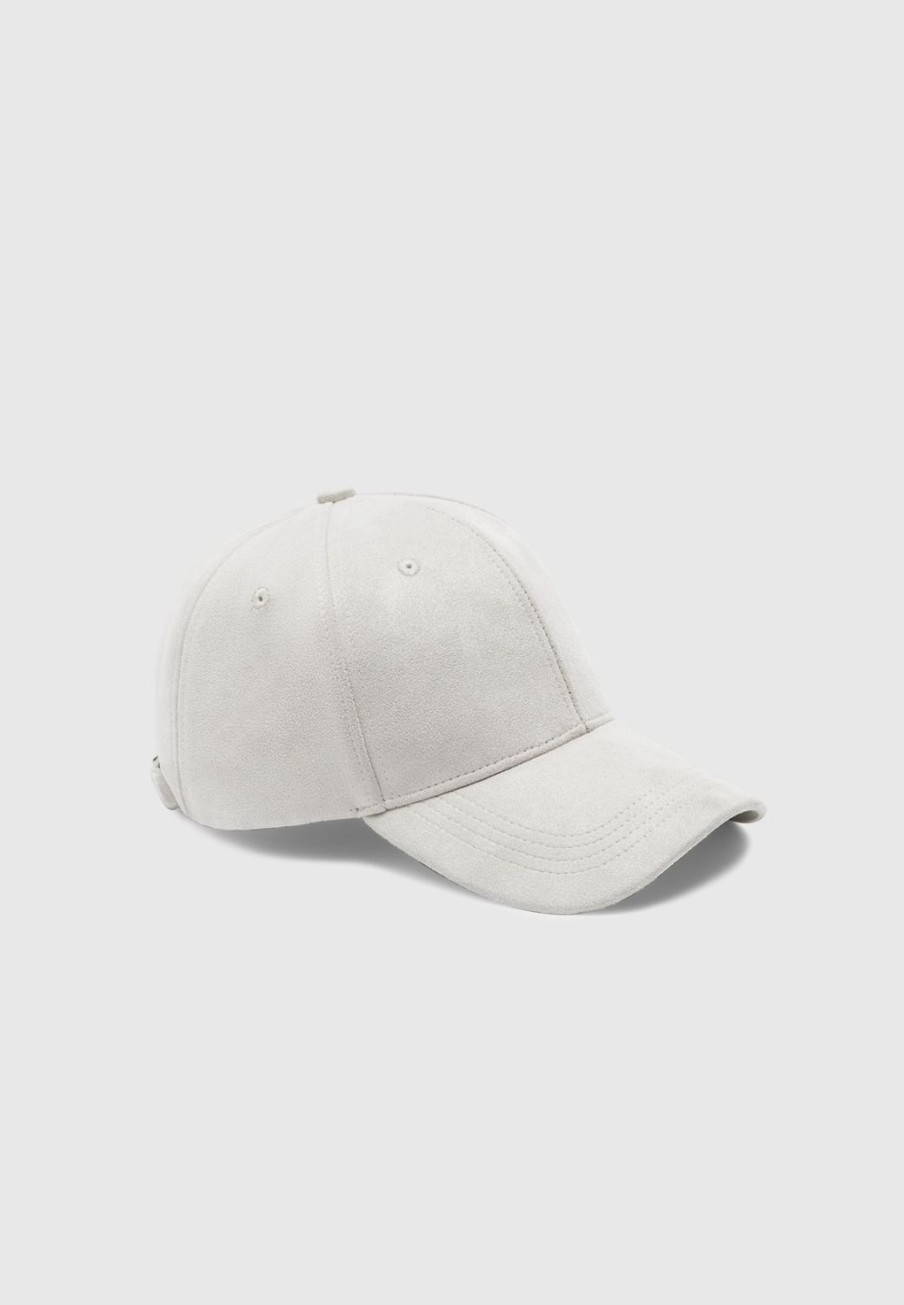 Maniere De Voir Vegan Suede Cap | Hats