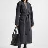 Maniere De Voir Denim Trench Coat | Jackets