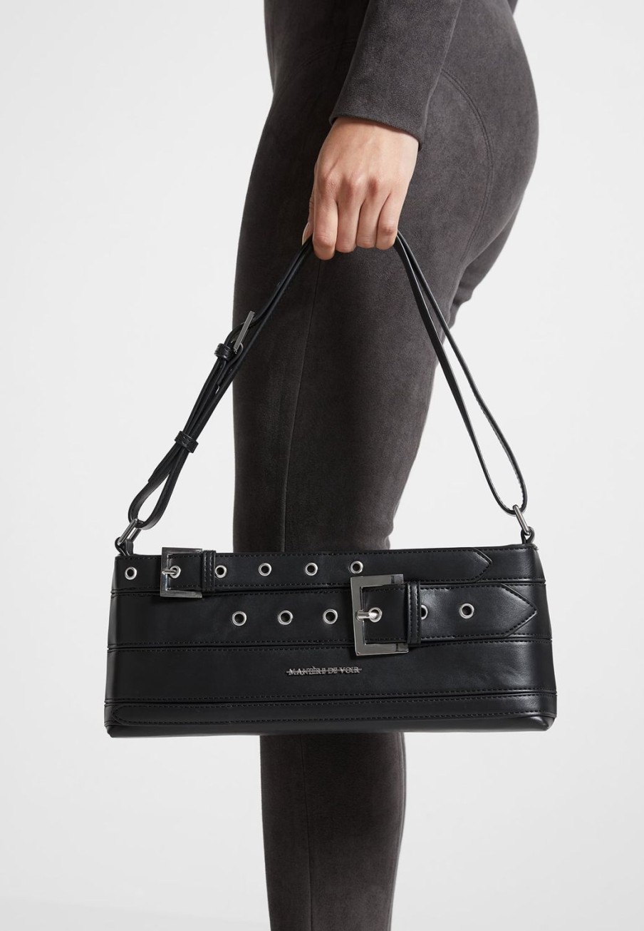 Maniere De Voir Vegan Leather Eiffel Belt Bag | Bags