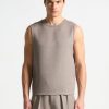 Maniere De Voir Boxy Textured Vest | T-Shirts & Tops