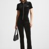 Maniere De Voir Velour Fit And Flare Jumpsuit | Jumpsuits & Playsuits